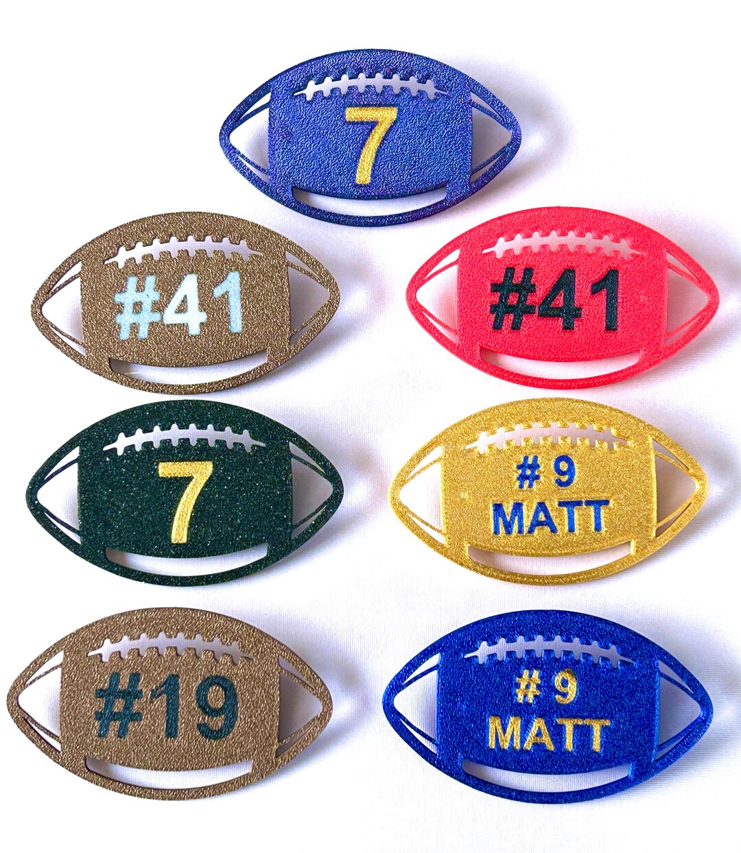 Customizable Football Mom Pin Set: 3D Printed Team Spirit Keepsakes - Etsy
