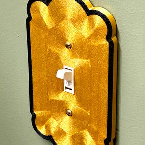 Victorian Light Switch Cover, 3D Printed, Toggle Cover, Amazing Light Switch Cover