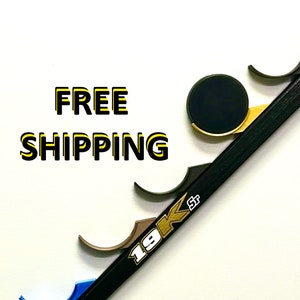 Ice Hockey Puck Holder/ Hockey Puck Display/ Made in USA/Autographed Puck Holder/ Sports Memorabilia/ Wall Mount Hockey Puck/ Trophy Puck
