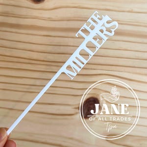 Personalized Wedding Acrylic Drink Stirrers Custom Name Drink Stirrer Wedding Engagement Party Decor Drink Stirrer Personalized