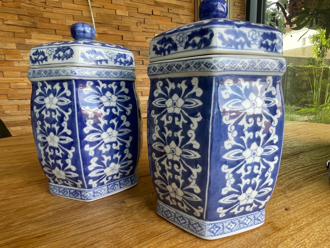 Two Antique Chinese Pots Etsy