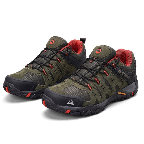 UrbanTrek Suede Explorer Men's Hiking boots, Wear-resistant Men Trekking Walking Hunting Tactical Sneakers