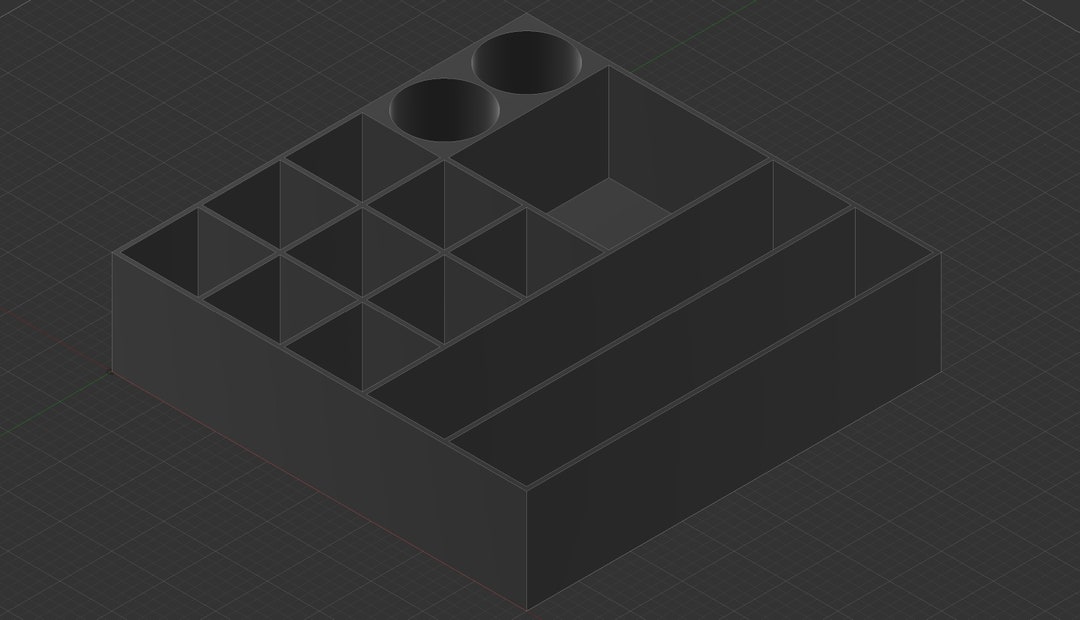 Desk Organizer .stl File for 3d Printing Etsy