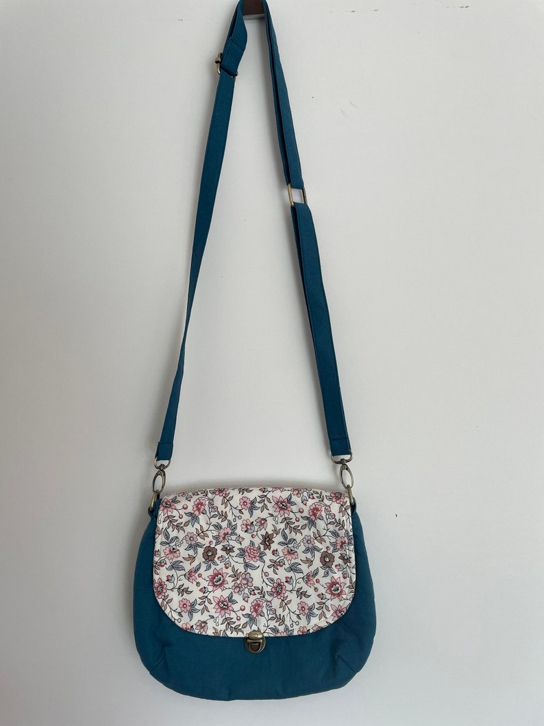 Shoulder Bags/Handbag in 100% handmade cotton fabrics image 7