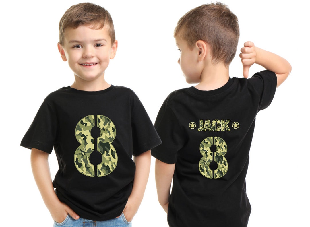 Birthday Boy Army Shirt, Army Party Shirt, Military Birthday Shirt
