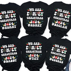We Are Family shirt, Matching Christmas, Christmas Pajama, Family Shirt, Family Christmas, Christmas shirt, Family Christmas Tee, pjs