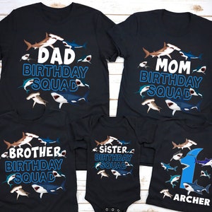 Family Shark Birthday Shirt, Boys Birthday Shark Shirt, Matching Family Birthday Shark Shirts, Sharks Birthday Shirt, Birthday Shark Shirts