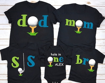 Golf birthday shirt, boys 1st birthday, 1st birthday shirt, hole in one, golf birthday party, boys golf shirt, golf first birthday, golf tee