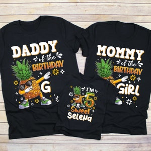 Personalized Fruit Birthday Shirt, Fruit Pineapple Party family Birthday Boy/Girl shirt, Twotti Fruity Theme Shirt, Fruit Birthday Shirt