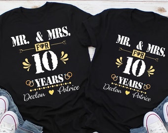 Mr and Mrs Shirt, Mr and Mrs, Just Married Shirt, Wedding Shirt, Wife And Hubs Shirts, Just Married Shirts, Matching Couple Shirt