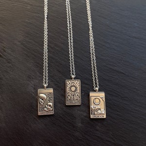 Silver Tarot Necklace