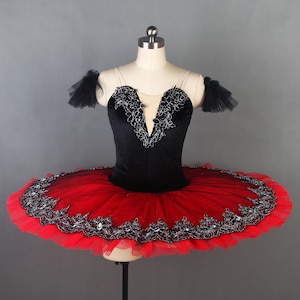 Falda de Ballet de dos piezas para mujer, vestido cruzado, tutú de