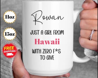 Hawaii Pride-kaffemugg: Rolig citat Hawaiiansk souvenir