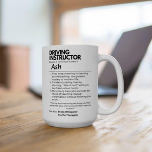 Driving Instructor Gift, Driving Instructor Appreciation, Perfect gift for Driving Instructors, Driving Instructor Mug, Thank you gift