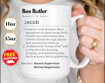 Lustige Imker-Definitions-Tasse - kundengerechtes Bienen-Liebhaber-Geschenk