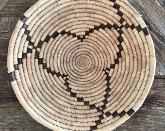Handmade Vintage Woven Basket