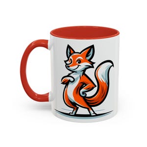 Fox Coffee Mug -Cute Fox Mug -Kids Fox Mug -Cute Fox Mug -Funny Fox Gifts -Fox Lover Gift Animals Mug -Fox Lover Mug -Cute Animal Lover Gift