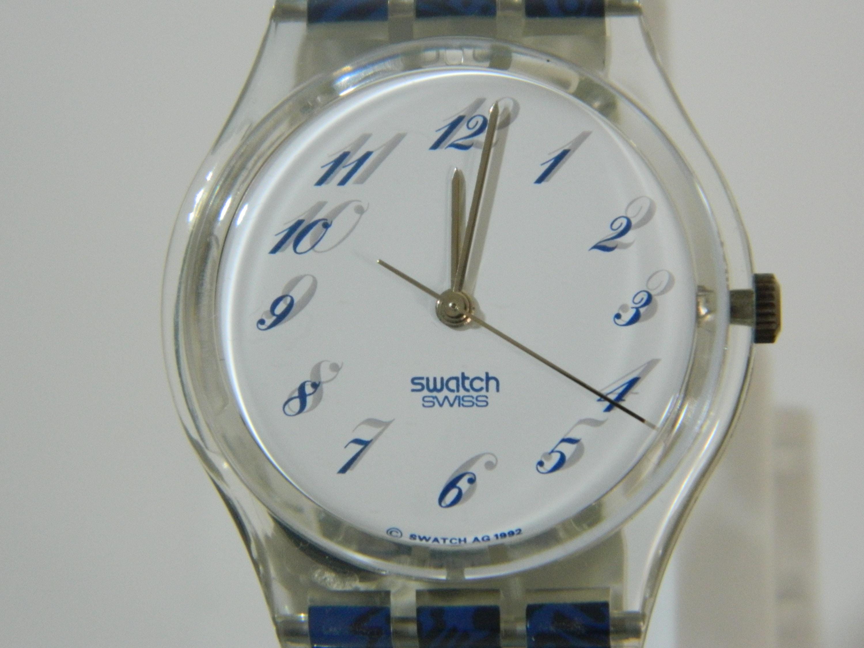 ヴィンテージ スウォッチ スイス製クォーツ腕時計 新古品 1990年代 