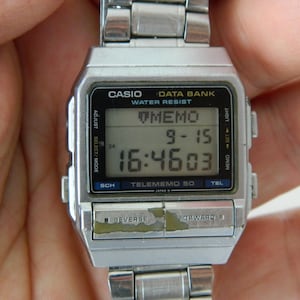 Vintage Casio DB-520 Module 675 | Made in Japan | Digital Data Bank Watch | Working Condition
