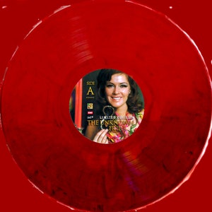 Annifrid Lyngstad The Unknown Frida on red marple effect vinyl Bild 3