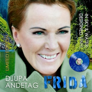 Frida / Annifrid Lyngstad - Djupa Andetag Vinyl - blue marple effect Vinyl - more info