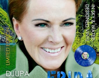 Frida / Annifrid Lyngstad - Djupa Andetag Vinyl - blauw marmereffect Vinyl - meer info