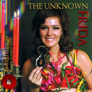 Annifrid Lyngstad The Unknown Frida on red marple effect vinyl Bild 1