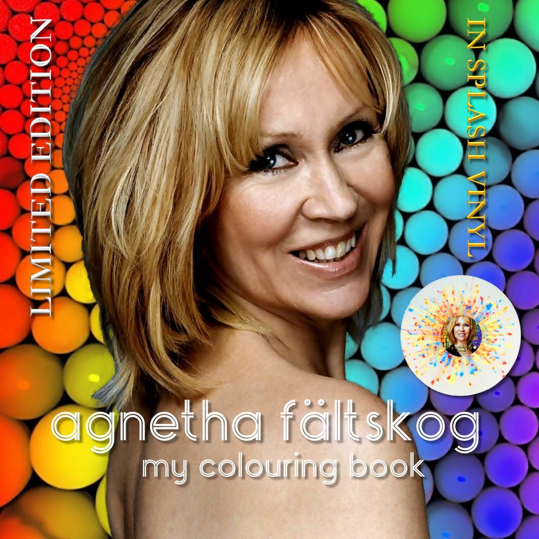 Agnetha Fältskog - My Coloring Book - Splattered Vinyl - Etsy UK