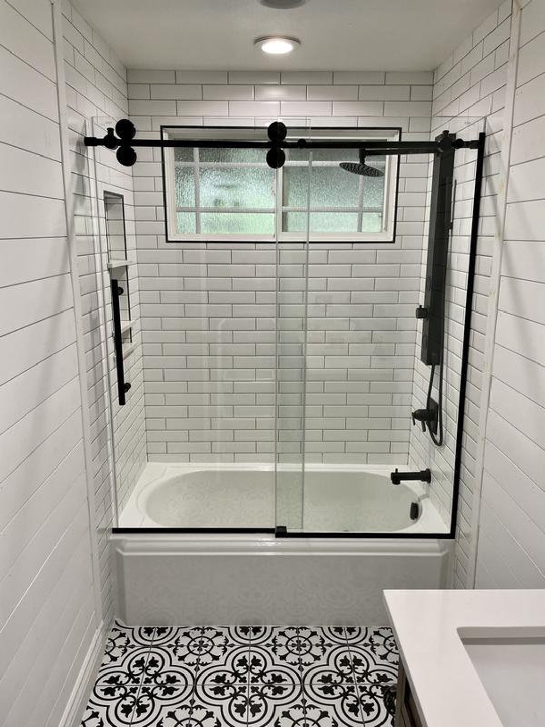 Tub Shower Door , Modern Shower Door , Sliding Shower Door,single ...