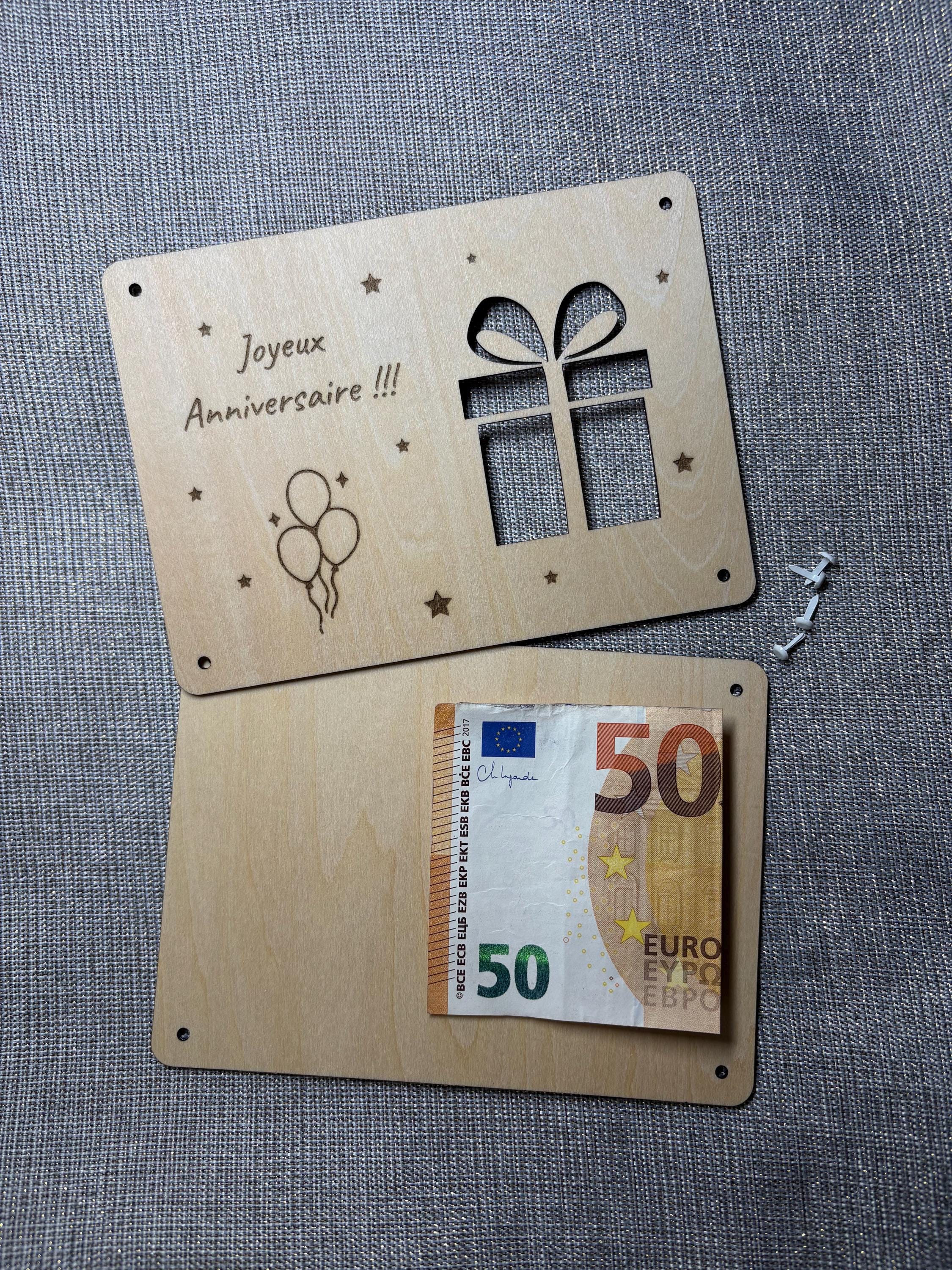 Enveloppe Cadeau Luxe Avec Carte Texturée Et Étoile Argent - Format 250x150mm Pour Argent, Bons Et Cartes Cadeaux
