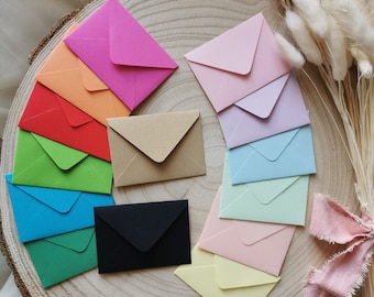 Mini enveloppen set van 10