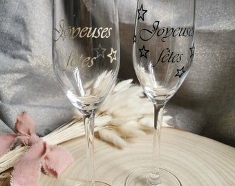 Flûtes à champagne personnalisées- Or > Mariage Déco Belle Nuance