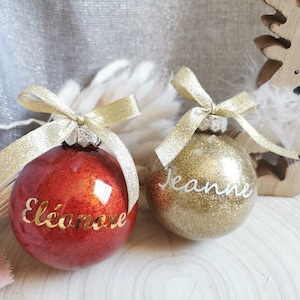 Personalized Christmas ball 8cm