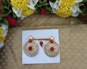 Varalakshmi Thaali/ Varalakshmi Stone Decorated Mangalsuthra / Ammavaru Thali / Varalakshmi Pooja / Goddess/Deity Decorated Mangalsuthra