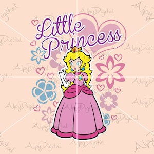 Princess Peach Svg, Princess Peach Png,Little Princess Peachy Png,Feeling Peachy Png,Princess Png, Super Mario World Png,Princess Peach Star