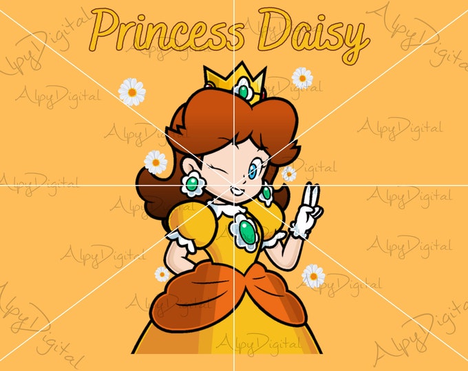 Super Mario Princess Daisy Png, Princess Daisy, Super Mario Png, Mario ...