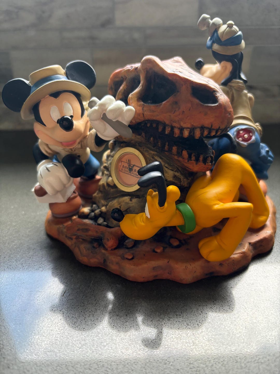 Big Dig in the Boneyard. Disney Clock. Mickey Mouse. - Etsy