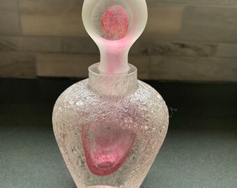 Fifth Ave crystal perfume bottle.