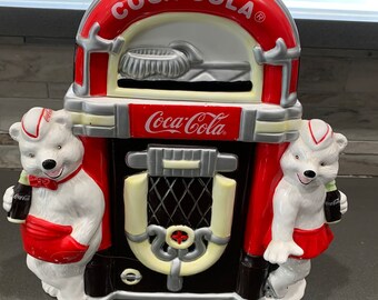 Cavanaugh Always friends Coca Cola cookie jar.