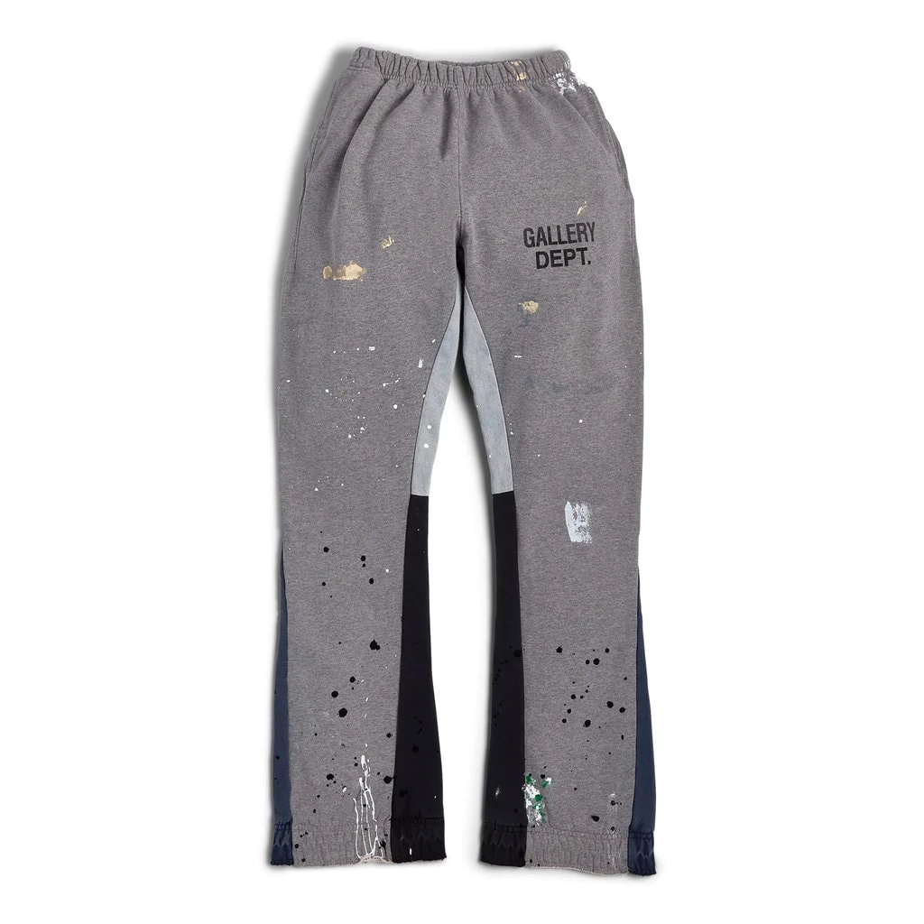 1:1 Gallery Dept Flare Sweatpants 3 Colorways Black/navy/grey - Etsy