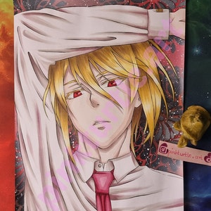 Moriaty the Patriot / William Moriaty Fanart / Artprint / PRINT A4 of A5, anime tekening als print, anime print, anime poster