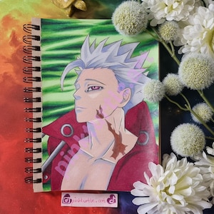 Seven Deadly Sins / Fox Sin Ban / Artprint / IMPRESSION A4, carte postale A5, dessin d'anime en impression, impression d'anime, affiche d'anime
