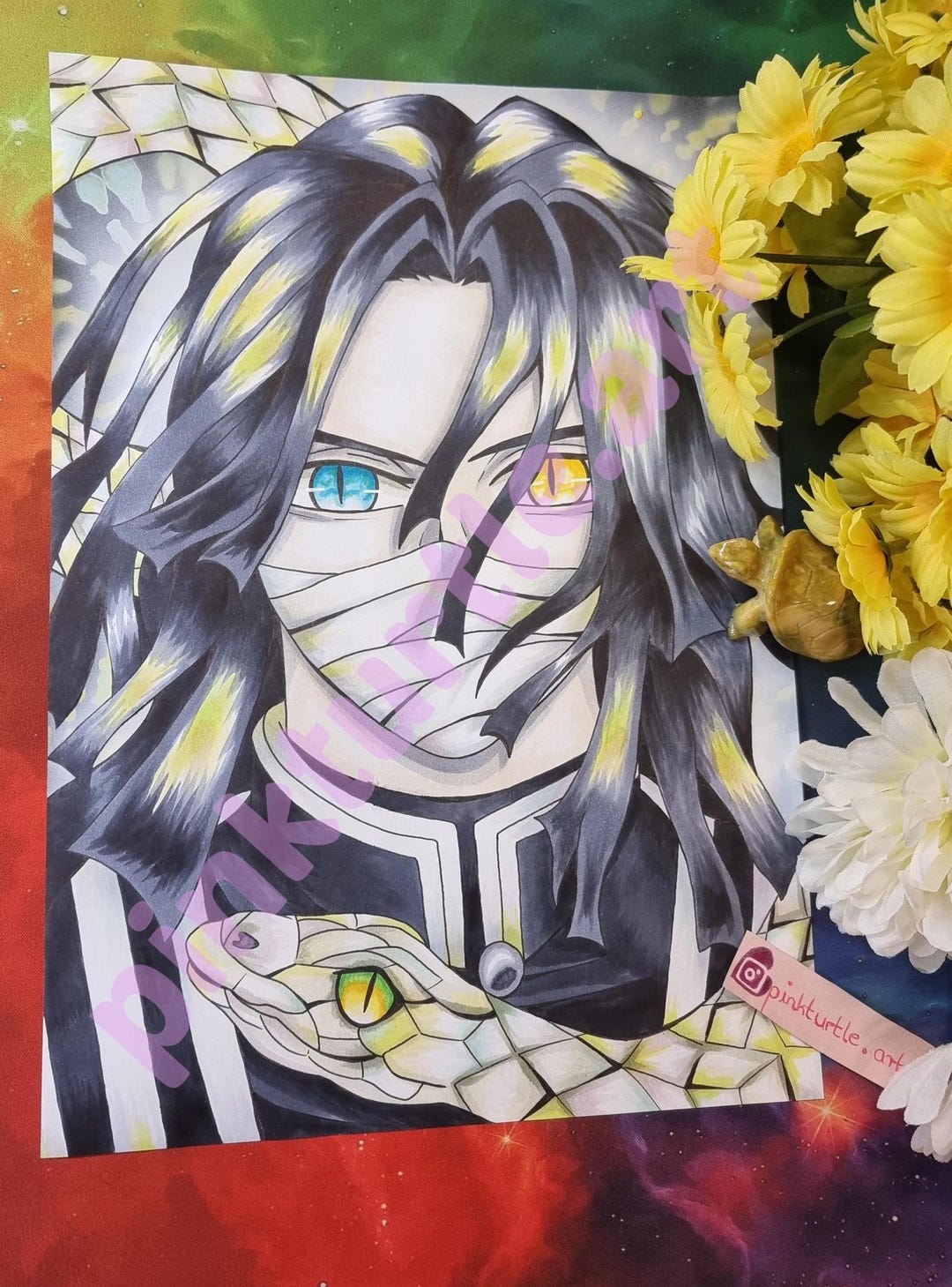 fanart-demon-slayer-hashira-iguro-obanai-as-print-selectable-in-a2-or