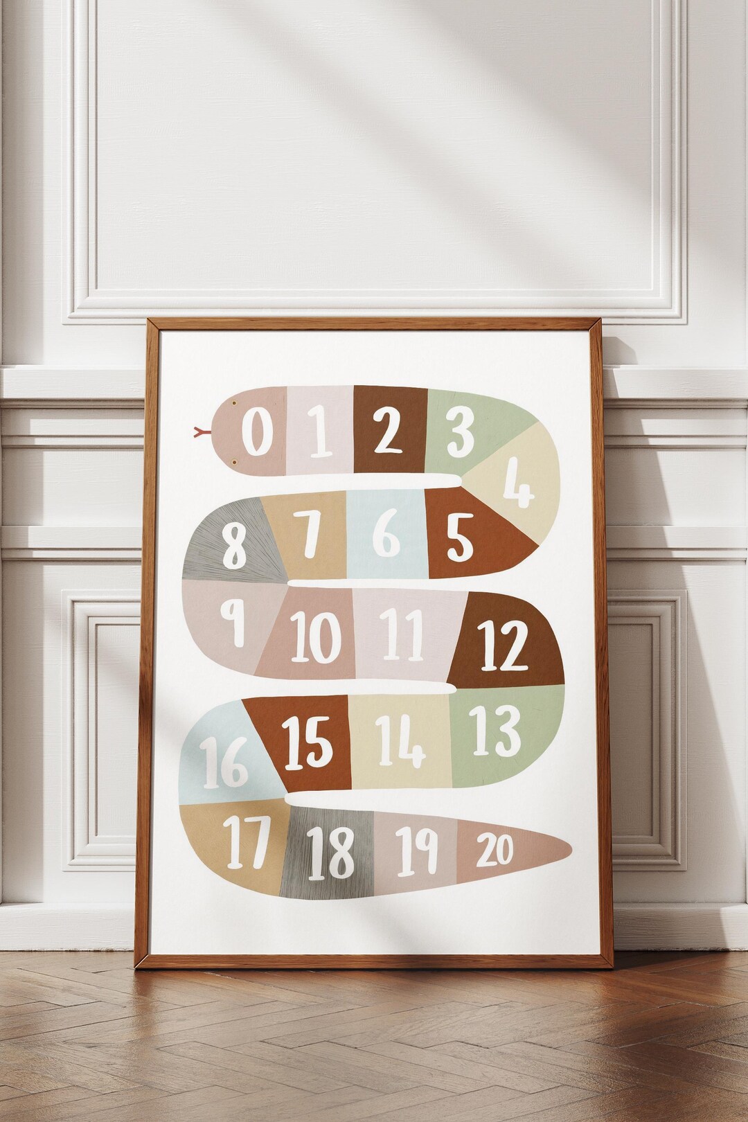 Numbers Poster | Baby Room | Kids Wall Decor | Trendy Wall Art ...