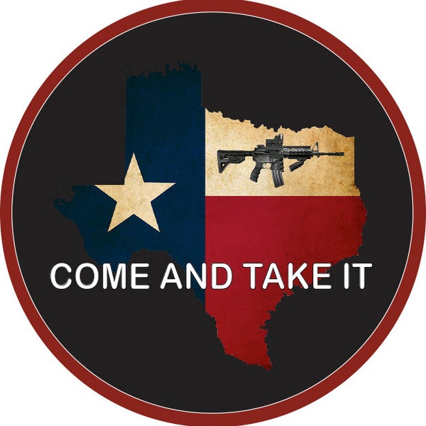 Texas Come and Take It Them- | Car Decal | Yeti Decal | Laptop Decal | Molon Labe | USA | Come and Take Them
