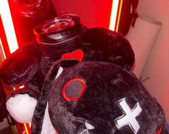 Goth Bunnie Stash Jar