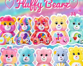 14” Fluffy Bearz Stash Jars