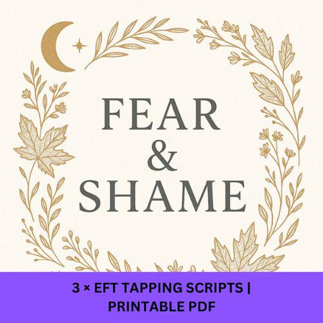 EFT Script Pack – Fear & Shame Release Series | Printable Emotional ...