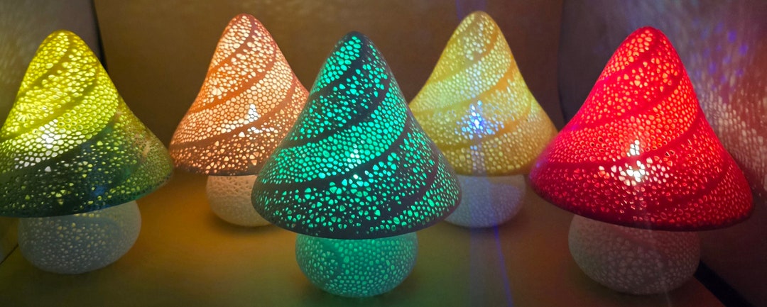 Seasons Light Up Toadstool Decoration, 6" Burkina Faso