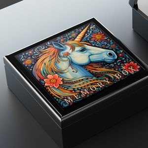 Unicorn Memory Box